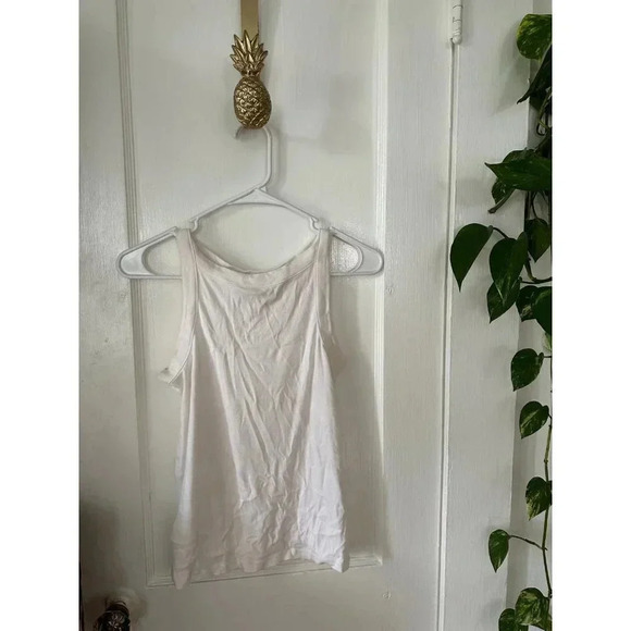 LOFT size x-Small White Tanktop - Picture 1 of 8